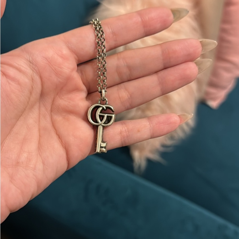 Gucci Gold Key Necklace